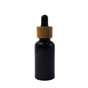 30ml 50ml black essential oil bottle