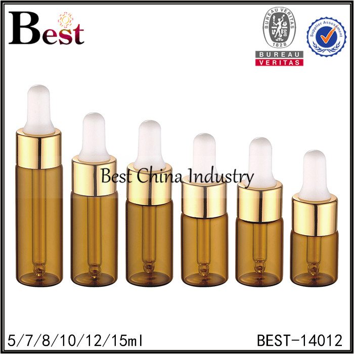 50% OFF Price For
 18 415 dropper top amber glass bottle 5/7/8/10/12/15ml Wholesale to Nigeria