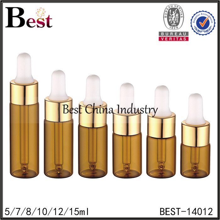 Fast delivery for
 18 415 dropper top amber glass bottle 5/7/8/10/12/15ml Wholesale to Barbados