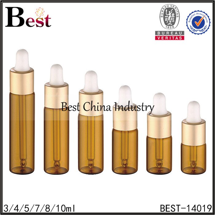 Manufacturer for
 13 415 dropper top amber glass essential oil bottle 3/4/5/7/8/10ml Supply to Tunisia