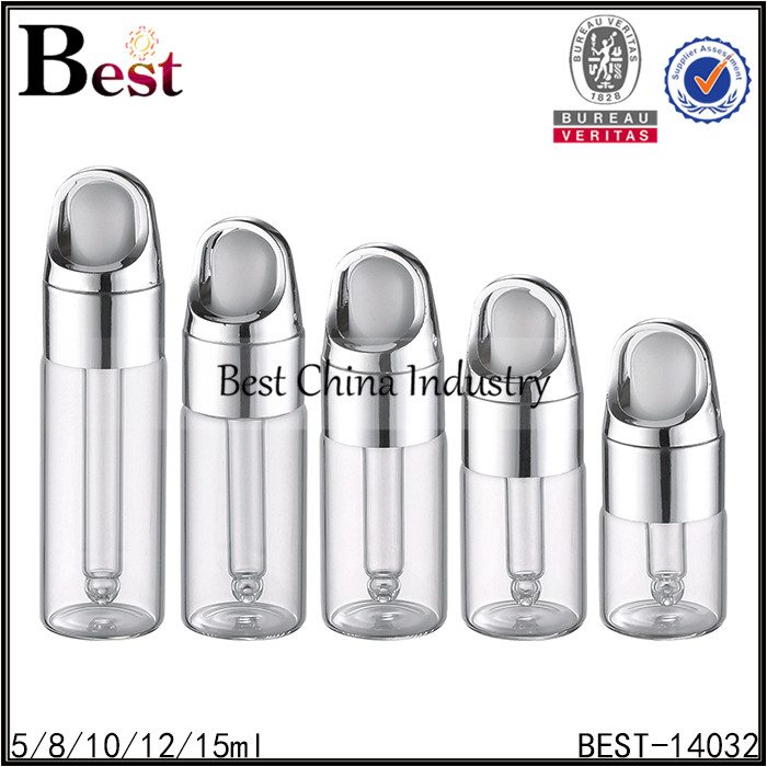 60% OFF Price For
 18mm neck size clear tube glass bottle with basket dropper cap 5/8/10/12/15ml UAE