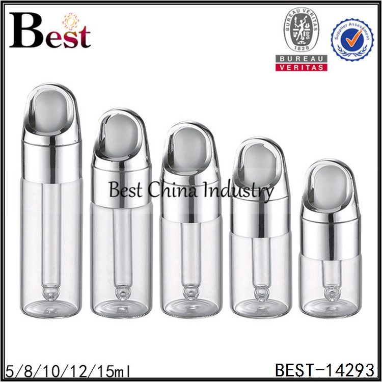 11 Years Factory wholesale
 round tube bottle with silver basket dropper 5/8/10/12/15ml New Zealand
