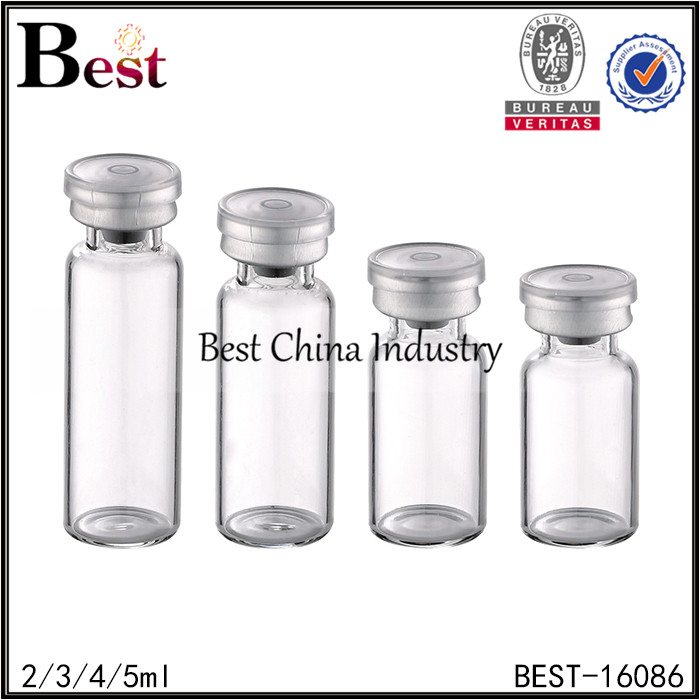 14 Years Factory
 clear color tube hyaluronic acid bottle 2ml 3ml 4ml 5ml Supply to Seychelles