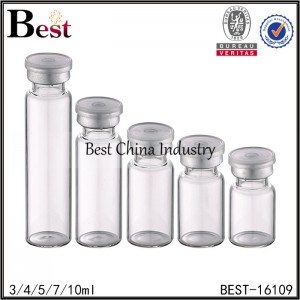 Cheap price
 clear tube penicillin bottle for injection 3ml 4ml 5ml 7ml 10ml Factory from Accra