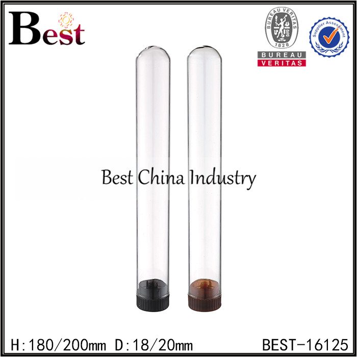 10 Years manufacturer
 clear round bottom test tube with cap Factory for Zimbabwe