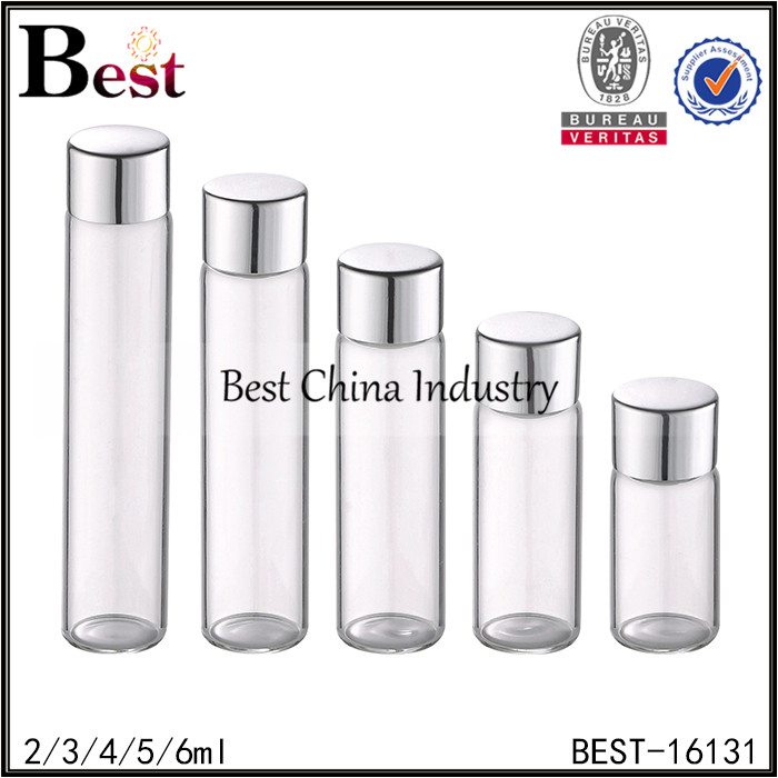 5 Years Factory
 small clear tube with aluminum cap and insert 2ml 3ml 4ml 5ml 6ml Manufacturer in Munich