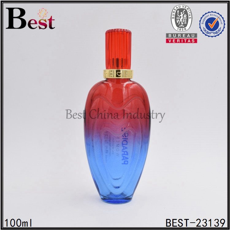 China supplier OEM
 colored glass perfume bottle 100 ml Factory in Bolivia