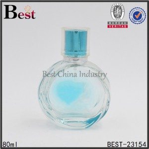 2016 Good Quality
 round shaped perfume bottle 80ml in Istanbul