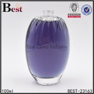 clear perfume bottle glass bottle 100ml