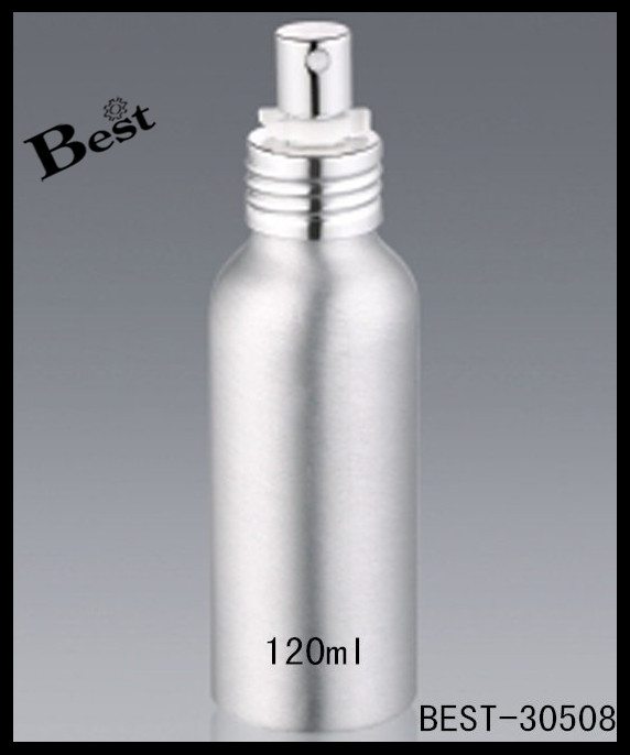 High reputation for
 silver essential oil aluminum bottle with sprayer 120ml  Factory from Belgium