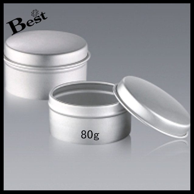 Online Manufacturer for
 silver aluminum jar with cap for face cream 80g Supply to UK