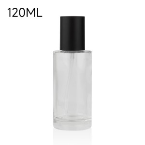 120ml 100ml 50ml cosmetic lotion glass bottle with pump