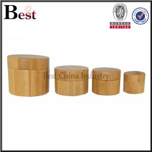 11 Years Manufacturer
 bamboo jar with glass insider 10/20/30/50/100g Manufacturer in Argentina