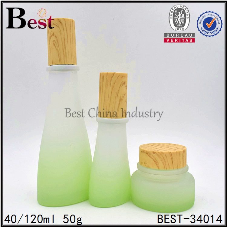 Goods high definition for
 shaped glass bottle and jar 40/120ml, 50g Factory from Bandung