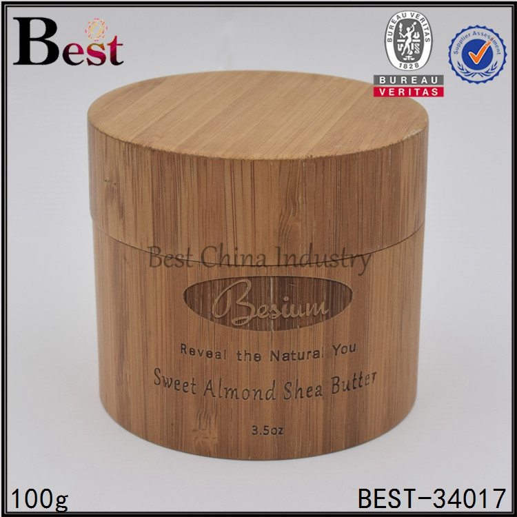 17 Years manufacturer
 yellow bamboo jar with pp 100g Manufacturer in Nigeria