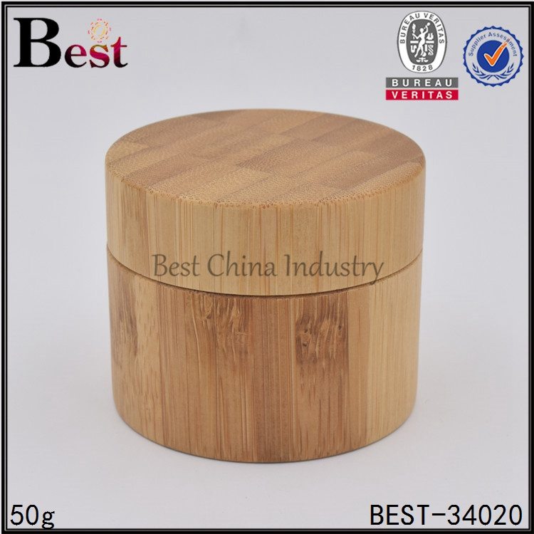 Factory directly sale
 bamboo jar pp insider 50g Supply to Dominican Republic