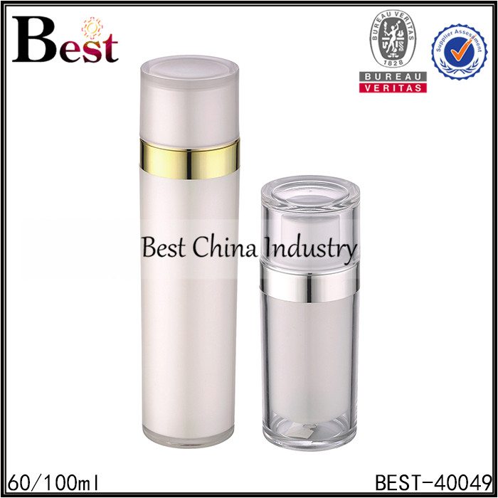 14 Years manufacturer
 acrylic bottle pump bottle 60/100ml Factory from Peru