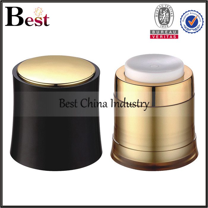 24 Years Factory
 gold and black acrylic jar 50g Manufacturer in Washington