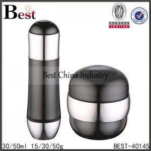 12 Years manufacturer
 gray acrylic pump bottle and acrylic jar 30/50ml, 30/50g Manufacturer in Kyrgyzstan