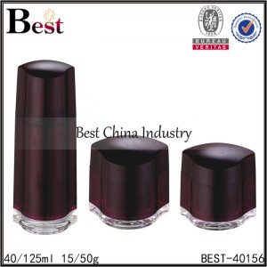 Big Discount
 Chocolate color acrylic bottle and jar 40/125 ml, 15/50 g Manufacturer in Montpellier