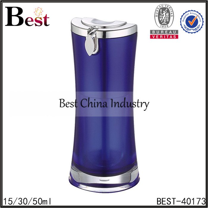 18 Years Factory offer
 shaped acrylic bottle 15/30/50ml in Ecuador
