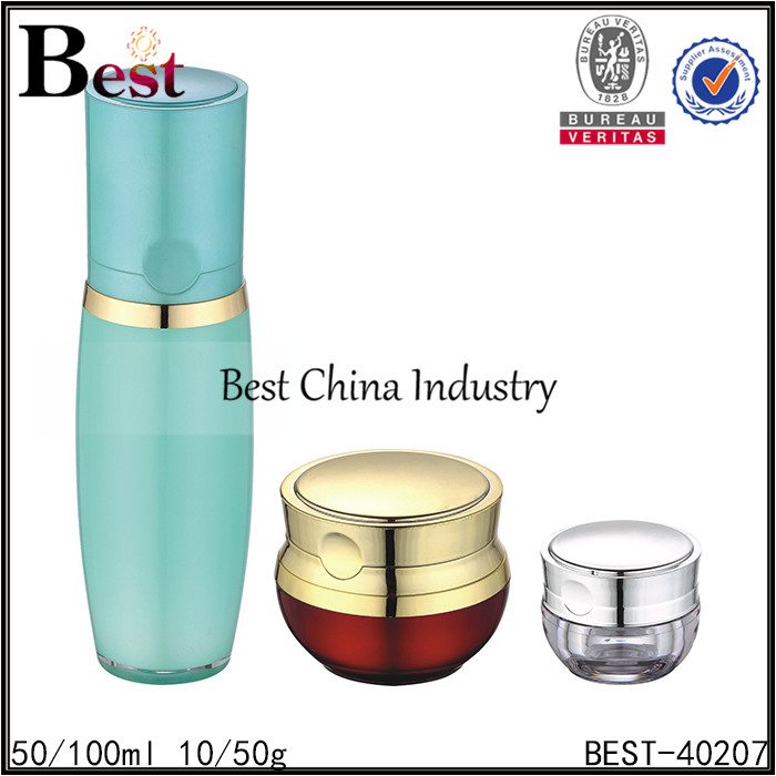 8 Years Factory
 clear/red round acrylic jar 10g 50g, round acrylic bottle lotion bottle 50/100ml Supply to Eindhoven