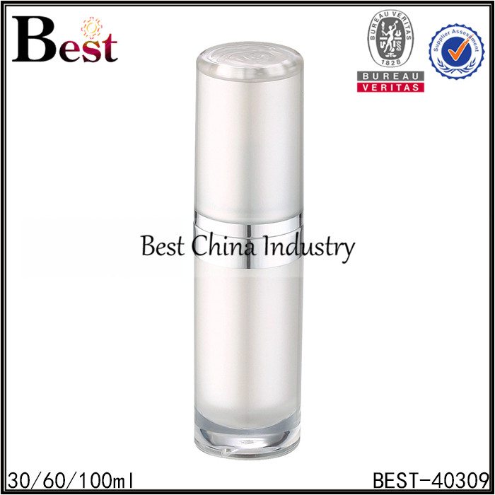 2017 wholesale price 
 pearl white acrylic lotion bottle 30/60/100ml Manufacturer in Sweden