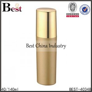 16 Years manufacturer
 oval gold acrylic lotion bottle 40ml 140ml Manufacturer in Johor