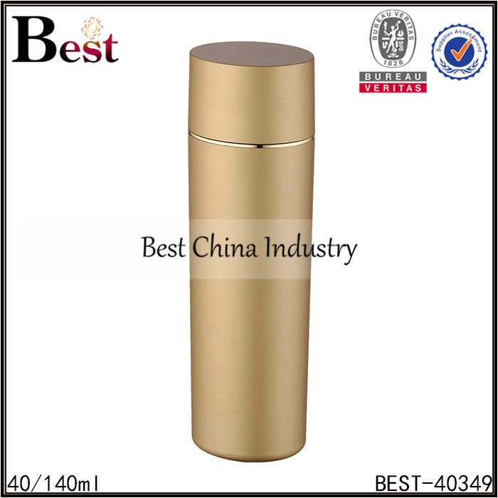 11 Years Factory
 straight round gold acrylic lotion bottle 40ml 140ml Factory from Angola