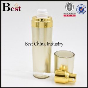 gold acrylic lotion bottle 50ml