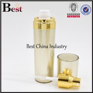 8 Years Manufacturer
 gold acrylic lotion bottle 50ml Manufacturer in Johor