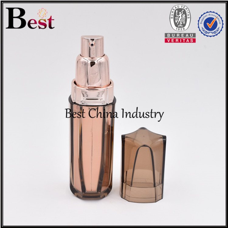 professional factory for
 amber unique shape acrylic bottle 30/60/100ml in New York