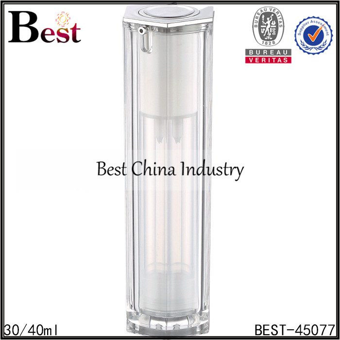 China Cheap price
 30/40ml clear frosted acrylic lotion bottle Wholesale to Slovak Republic