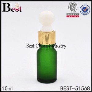 Cheapest Price 
 matte green color glass dropper bottle for cosmetic 10ml Supply to Monaco