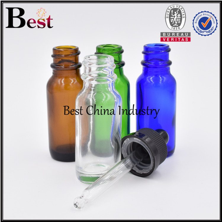 OEM Supplier for
 amber clear green blue frosted cosmetic Boston glass dropper bottle 0.5oz 1oz Factory for Norway