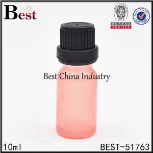 custom color glass essential oil bottle with cap 10ml 30ml 50ml 100ml
