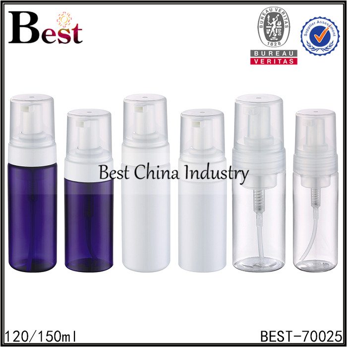 27 Years Factory
 colored PET foamer bottle 120ml, 150ml in Surabaya