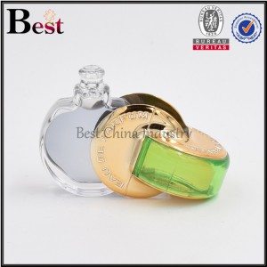 flat ball shape perfume bottle 4ml