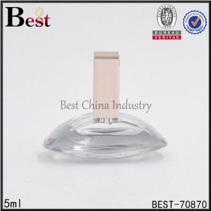 shaped cleat perfume bottle 5ml
