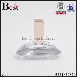 Hot sale reasonable price
 shaped cleat perfume bottle 5ml Factory in Brazil