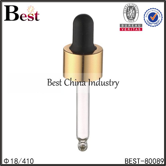 90% OFF Price For
 gold aluminum essential oil dropper cap 18/410 Supply to Netherlands