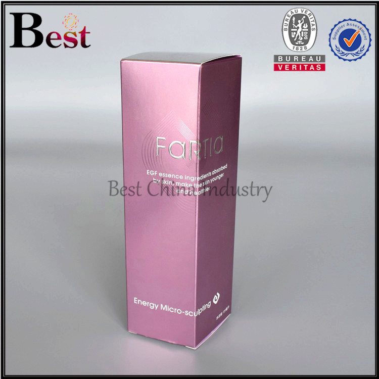 Professional High Quality
 red paper box for cosmetic lotion bottle  Factory from Turkey