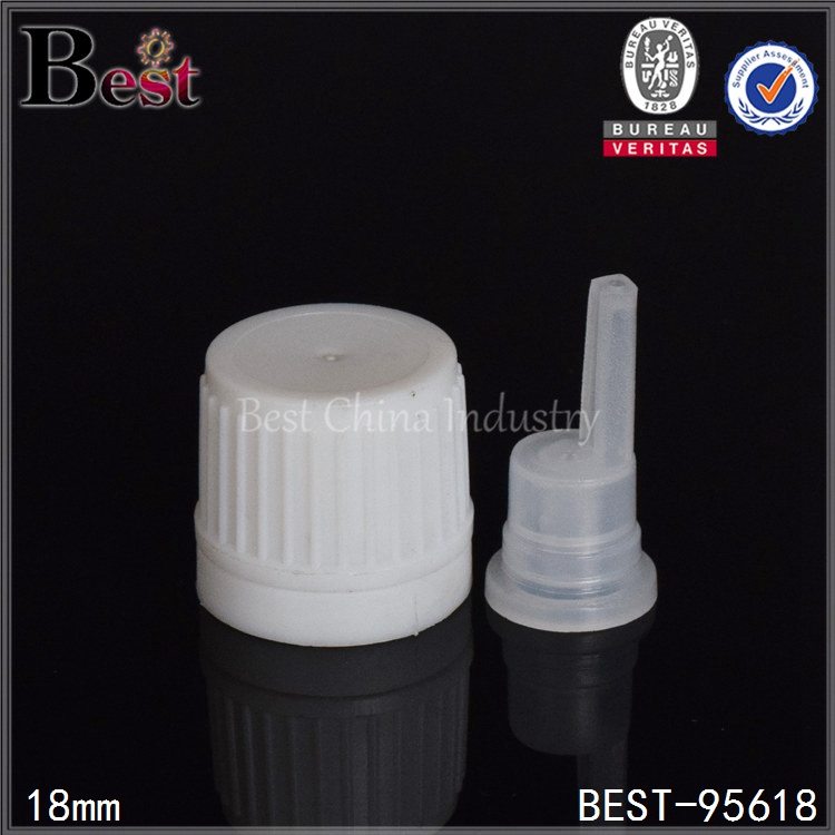 2017 wholesale price 
 white plastic essential oil cap with orifice reducer 18/410 Factory in Iran