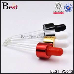 colorful aluminum dropper cap 18/410