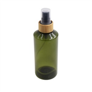150ml cosmetic spray bottle with bamboo
