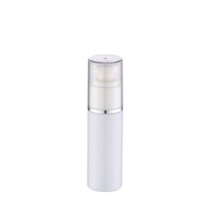 white plastic pet bottle with pump